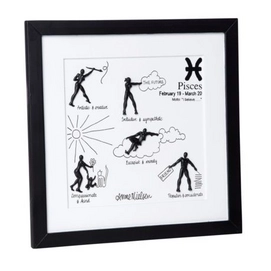 Art Print Anna Nielsen Zodiac Pisces