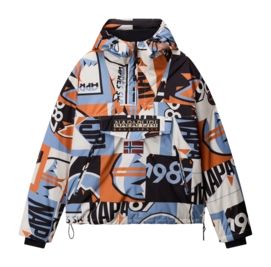 Anorak Napapijri Men Rainforest Next AOP F0S