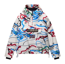 Anorak Napapijri Men Rainforest Next AOP FZE