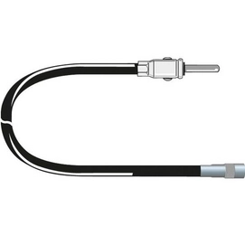 Antenne adapter Carcoustic ISO vrouw. naar DIN