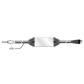Antenne adapter Carcoustic ISO vrouw. naar DIN 12V