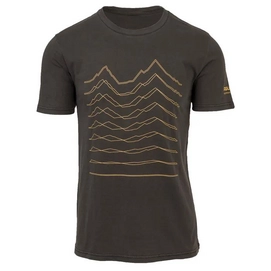 T-Shirt AGU Unisex Tee Flat To Mountain Anthracite
