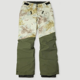 Ski Trousers O'Neill Boys Anvil AOP Pants Light Camo
