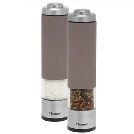 Peper- En Zoutstel Bestron APS526T Grey (2-delig)