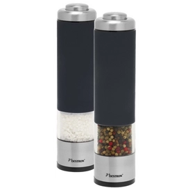 Peper- En Zoutstel Bestron APS526Z Black (2-delig)