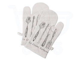 Ofenhandschuhe Aquanova Cucina Elfenbein (Baumwolle)