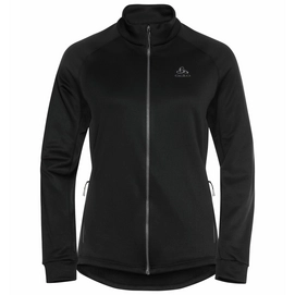 Longsleeve Odlo Women Mid Layer Full Zip Berra Black-XS