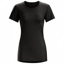 T-shirt Arc'teryx Women Phase SL Crew SS Black Noir