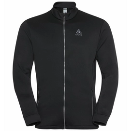 Longsleeve Odlo Men Mid Layer Full Zip Berra Black