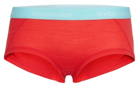 Sous-Vêtement Icebreaker Femme Sprite Hot Pants Ember Aqua Splash