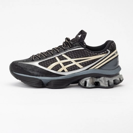 ASICS Unisex US6-S GEL-KINETIC FLUENT Black/Vanilla