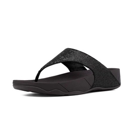 Slipper Dames FitFlop Astrid™ Black