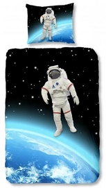 Dekbedovertrek Good Morning Astronaut Katoen