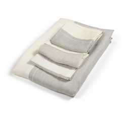 Serviette Libeco Atelier Stripe Linnen (6er Set)