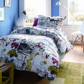 Parure de Lit Beddinghouse Atlantis Multi Coton