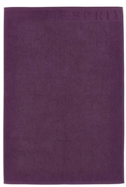 Tapis de Bain Esprit Solid Aubergine (60 x 90 cm)