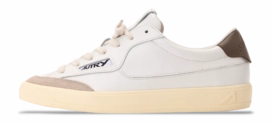 Autry Heren Windscape Low Leer/Suède White/Chocolate