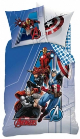 Dekbedovertrek Marvel Avengers Adventure Katoen