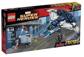 Avengers Quinjet Stadsachtervolging Lego Super Heroes
