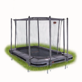 Trampoline Avyna Pro-Line Inground 238+Safety Net 380 x 255 Grijs