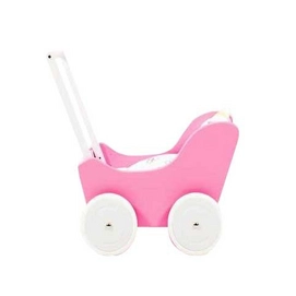 Poppenwagen Base Toys Pallas Hout Roze