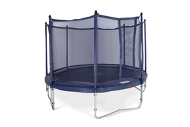 Trampoline Avyna Powerjumper+Safety Net 430 Blauw