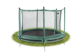 Trampoline Avyna Pro-Line Inground+Safety Net 245 Groen