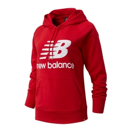 Trui New Balance Women Essentials Pullover Hoodie Team Red