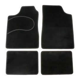 Mattenset Carpoint Type B Zwart (4-delig)