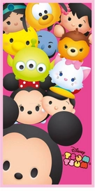 Strandtuch Disney Tsum Tsum Pink