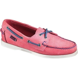 Chaussure bateau Sebago Docksides Leer Roze