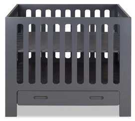 Babybox Coming Kids Round Antraciet