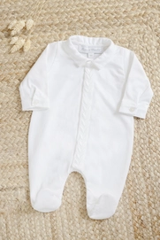 Babypyjama Tartine et Chocolat Linge D'Antan Wit