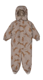 Babyskipak Konges Sløjd Boys Nohr Snowsuit Print Tiger Oak THERMOLITE EcoMade