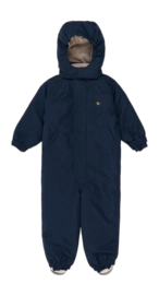 Babyskipak Konges Sløjd Boys Nohr Snowsuit Solid Mood Indigo THERMOLITE EcoMade