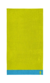 Serviette de Plage Seahorse Cruise Vert Citron