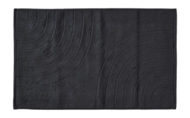 Bath Mat Zone Denmark Time Black
