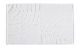 Tapis de Bain Zone Denmark Time White
