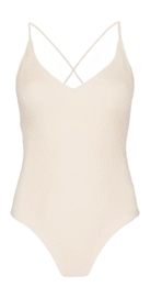 Badpak Barts Women Simoa Plunge One Piece Cream Aansluitende pasvorm