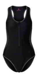 Badpak Bogner Fire + Ice Women Zora Black Aansluitende pasvorm