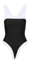 Badpak Goldbergh Women Hemera Black/White Tight fit