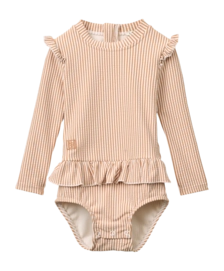 Badpak Liewood Baby Sille Seersucker Y/D Stripe Pale Tuscany / Creme De La Creme Regular Fit