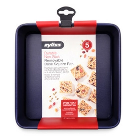 Baking Tin Zyliss Durable Non-Stick Removable Base Square Pan Blue 25