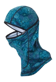 Balaclava Dakine Dames en Heren Ninja Balaclava Ornamental Teal (L/XL)