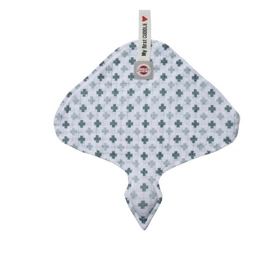 Knuffel- En Speendoek Lodger Cuddler Scandinavian Print Bali Iced