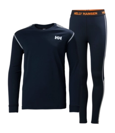 Baselayerset Helly Hansen Junior Lifa Active Set Navy Regular Fit