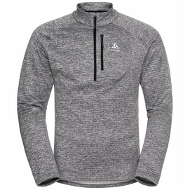 Longsleeve Odlo Mid Layer 1/2 Zip Tencia Men Grey Melange