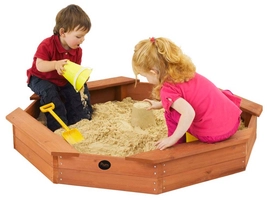 Zandbak Plum Treasure Wooden Sand Pit