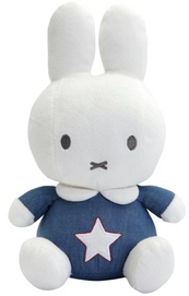 Knuffel Nijntje Blauw Denim 100 cm