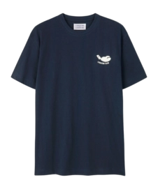T-Shirt Libertine Libertine Homme Beat L.C Dark Navy-L
